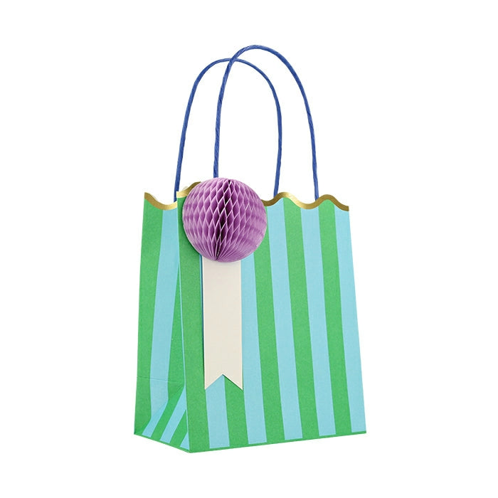 Partytasche, gestreift