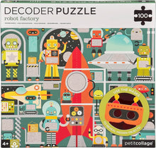 Load image into Gallery viewer, Robot Factory, 100 Piece Decoder Puzzle
