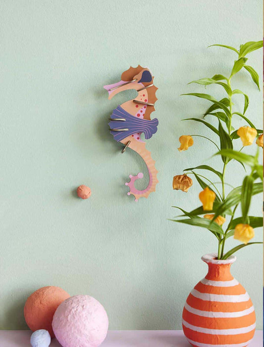 Studio-Dach „Pink Seahorse“ Dekoration