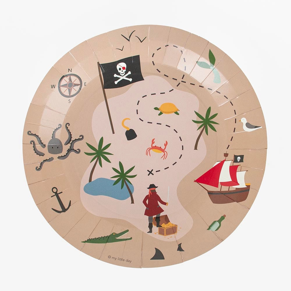Paper Plates ''Pirates''