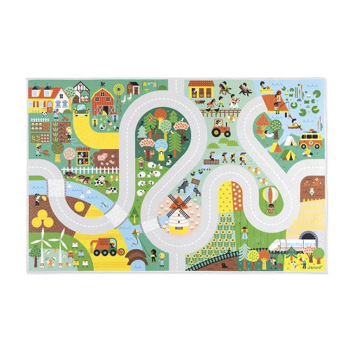 Spielteppich, Landschaft