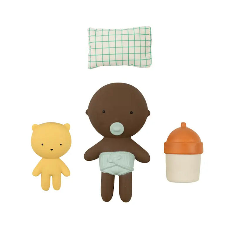 Gommu Pocket Doll & Accessories, Honey
