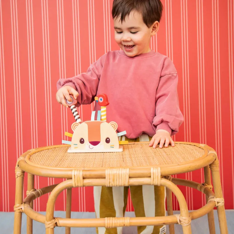 Pop-up-Holzspielzeug Löwe Jack