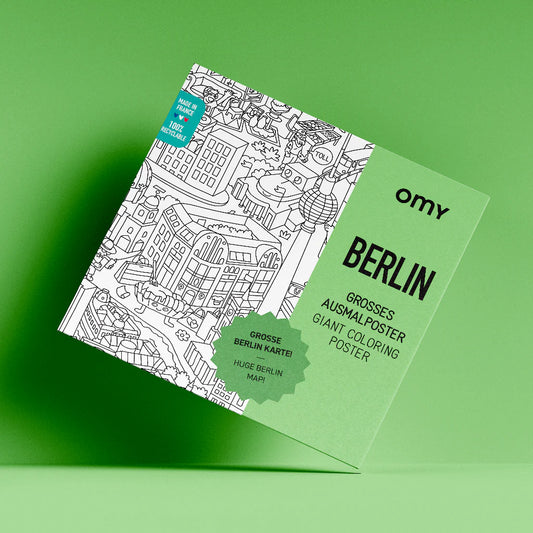 OMY Riesen-Malposter 70 x 100, Berlin