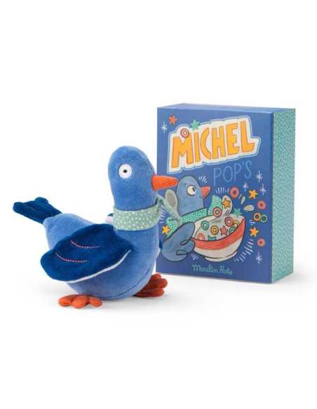 Rassel, Taube in Geschenkbox