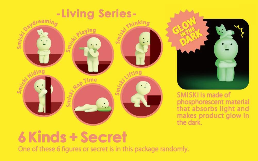 Smiski Blindbox, verschiedene Serien