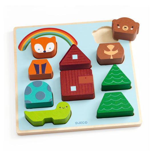 Puzzle and Match, Rainbow