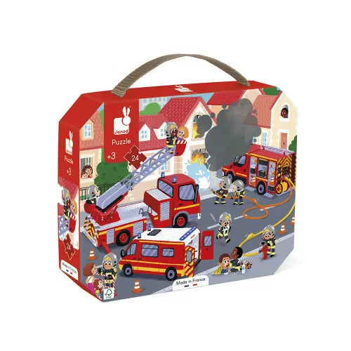 24 Piece Puzzle, Firefighters