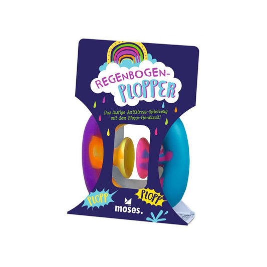 Regenbogenplopper, verschiedene Farben