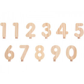 Wooden Numbers Set