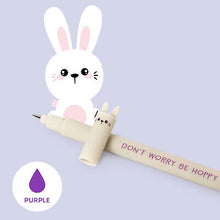 Lade das Bild in den Galerie-Viewer, Radierbarer Gelstift &#39;&#39;Bunny&#39;&#39;
