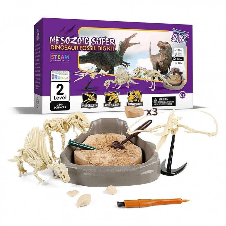 Fossil Dig Kit ''Mesozoic Super Dinosaur''