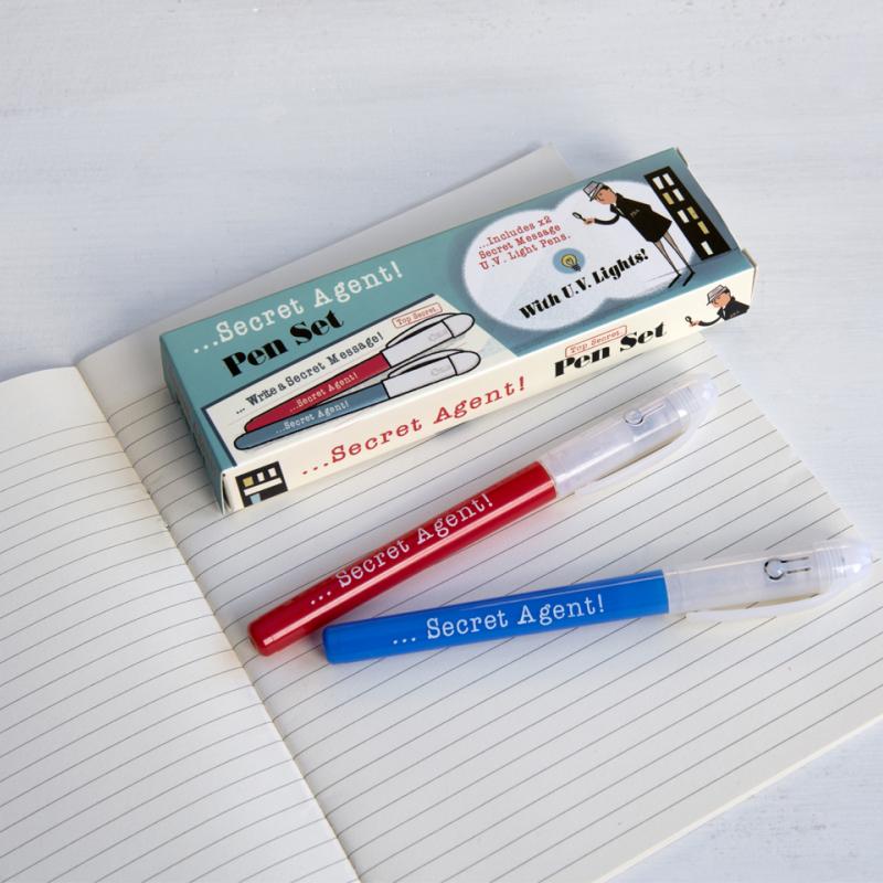 Secret Agent Invisible Ink Spy Pens