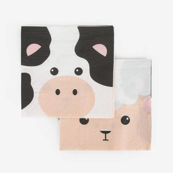 Serviettes ''Farm Animals''