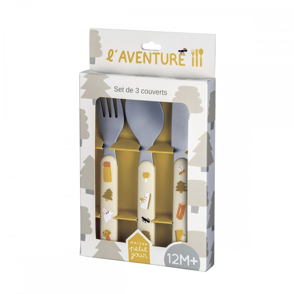 Toddler Cutlery Set ''Adventure''