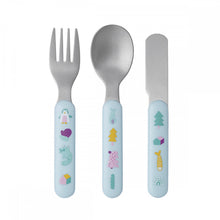 Load image into Gallery viewer, Toddler Cutlery Set &#39;&#39;Ice&#39;&#39;
