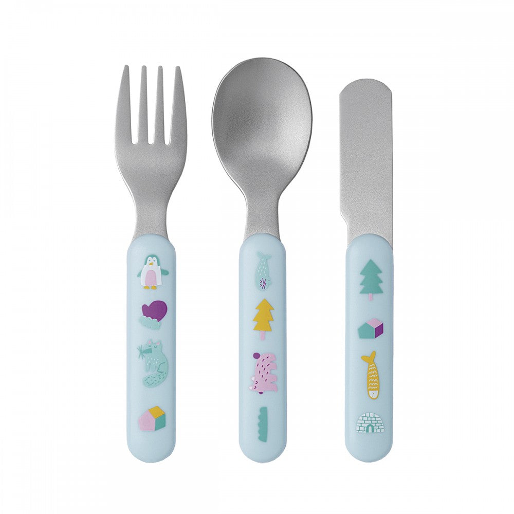 Toddler Cutlery Set ''Ice''