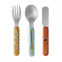 Load image into Gallery viewer, Toddler Cutlery Set &#39;&#39;Safari&#39;&#39;

