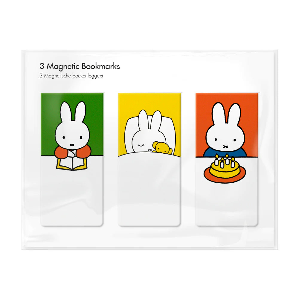 Miffy Magnetic Bookmark Set ''Miffy at Home''