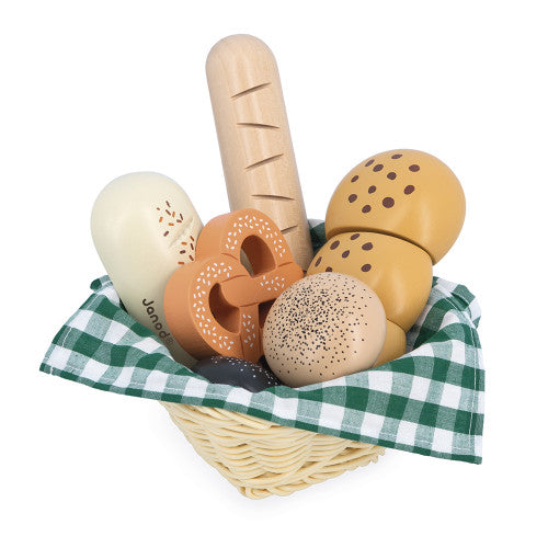 Spielzeuglebensmittel, Bäckereikorb