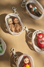 Load image into Gallery viewer, Keyring Transparent Carry Pouch

