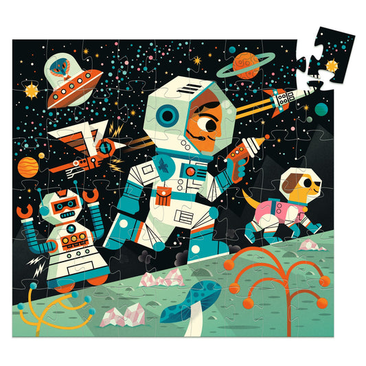 54-teiliges Puzzle, Raumstation