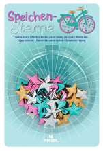 Lade das Bild in den Galerie-Viewer, Speichenclips „Stars“ Metalics
