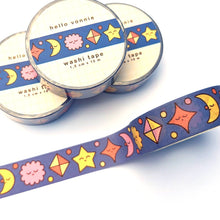 Load image into Gallery viewer, Washi Tape, Star and Moon
