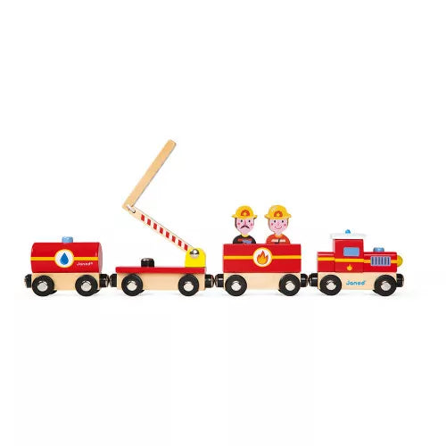 Train Fire Brigade with Figures