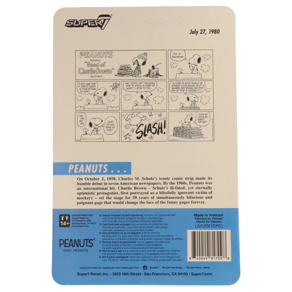 Snoopy ReAction Figur ''Peanuts Lumberjack Snoopy''