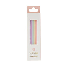 Load image into Gallery viewer, Set of Tall Candles, 10cm &#39;&#39;Pastel&#39;&#39;
