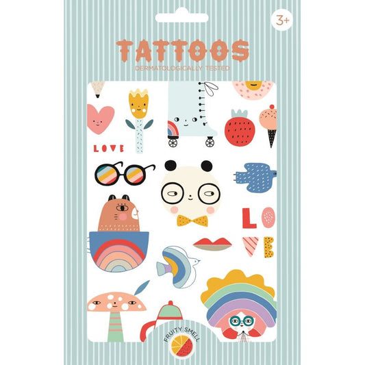 Temporäre Tattoos „Panda Love“