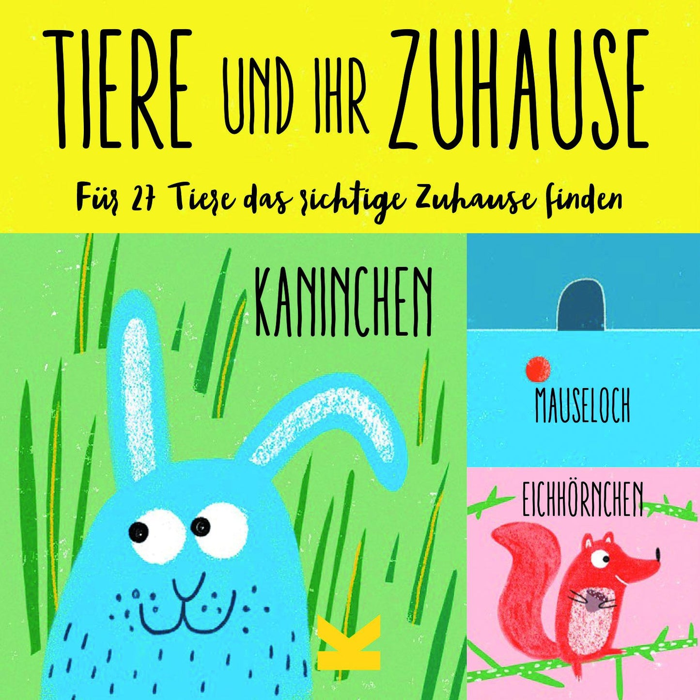 „Tiere und ihr Zuhause“-Spiel, deutsche Sprache