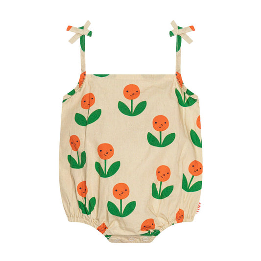 Peonies Strap Body ''Light Cream'' 68 / 6 Months