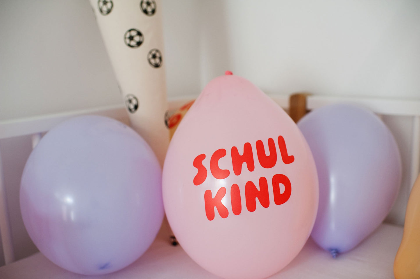Schulkind Balloons, Set of 6, Pink Mix