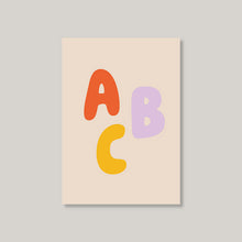 Load image into Gallery viewer, Postcard &#39;&#39;ABC&#39;&#39;
