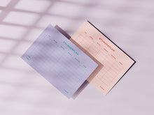 Load image into Gallery viewer, Timetable, 2 Sided &#39;&#39;Lilac / Pink&#39;&#39;
