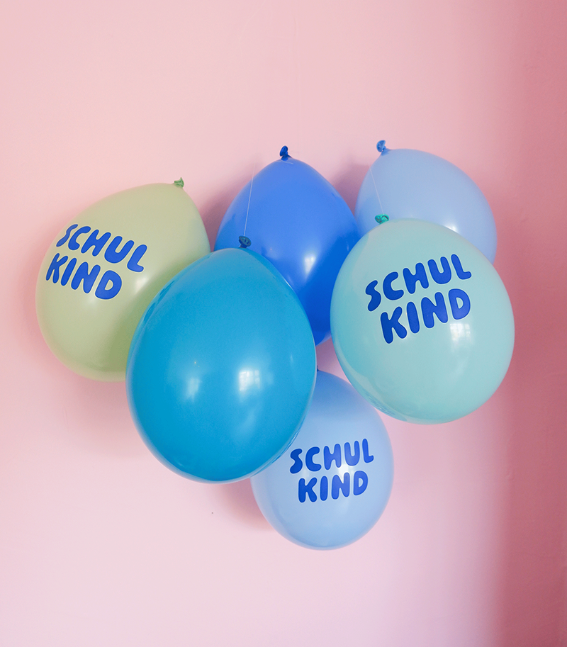 Balloons ''Schulkind'' Blue