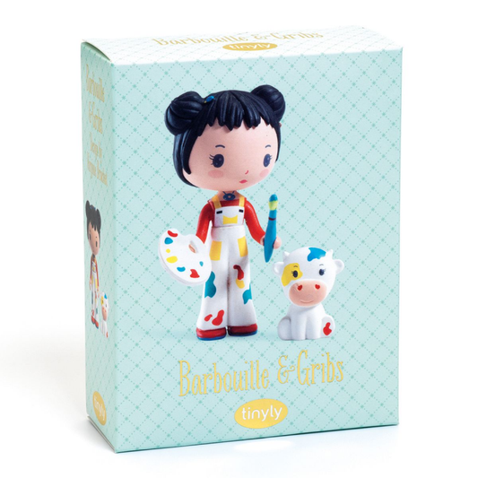 Tinyly Puppe „Barbouille und Gribs“