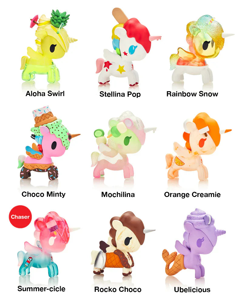 „Unicorno Frozen Treats“ Einhorn-Blindbox-Figuren