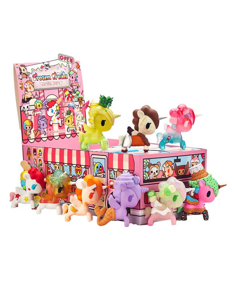 „Unicorno Frozen Treats“ Einhorn-Blindbox-Figuren
