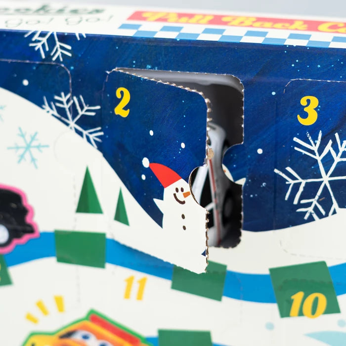 Rookies Advent Calendar, Pull Back Cars