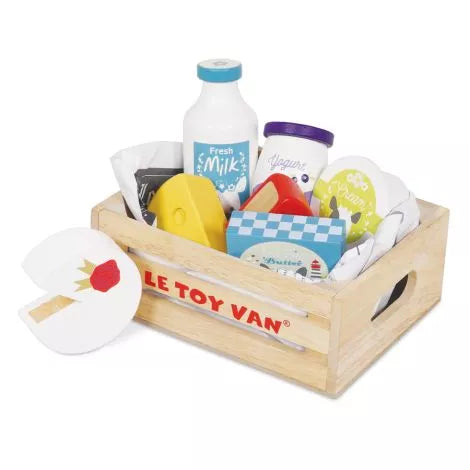 Play Food, Milk Products Market Crate