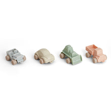 Load image into Gallery viewer, Viking Toys Ecoline &#39;&#39;Hearts Vehicles Small&#39;&#39; Set of 4
