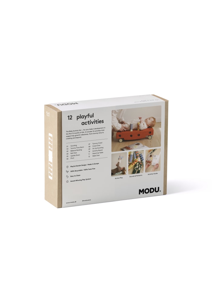 MODU Baby Activity Set, Sand Grey / Honey Yellow