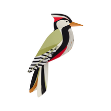 Lade das Bild in den Galerie-Viewer, &#39;&#39;Garten Vogel, Specht&#39;&#39; Wanddekoration

