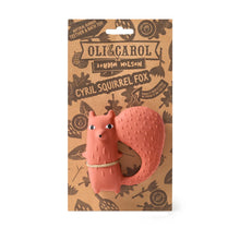 Load image into Gallery viewer, Baby Teether &#39;&#39;Cyril Squirrel Fox&#39;&#39;
