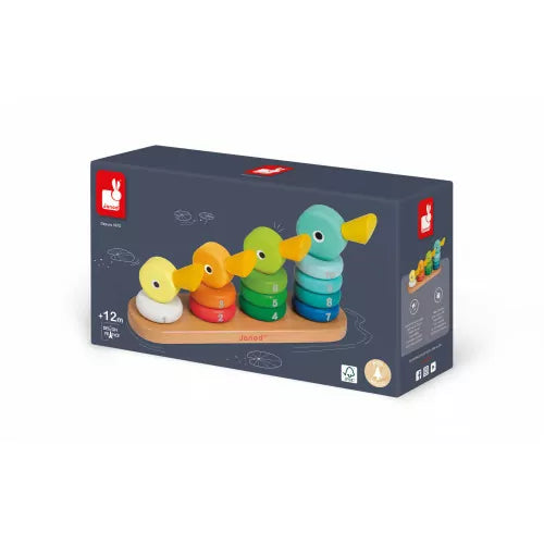 Holz-Steckspielzeug „Zigolos Enten“