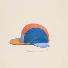 Lade das Bild in den Galerie-Viewer, 5 Panel Cap mit Ohren &#39;&#39;Wolly Washed-Out Multi&#39;&#39;
