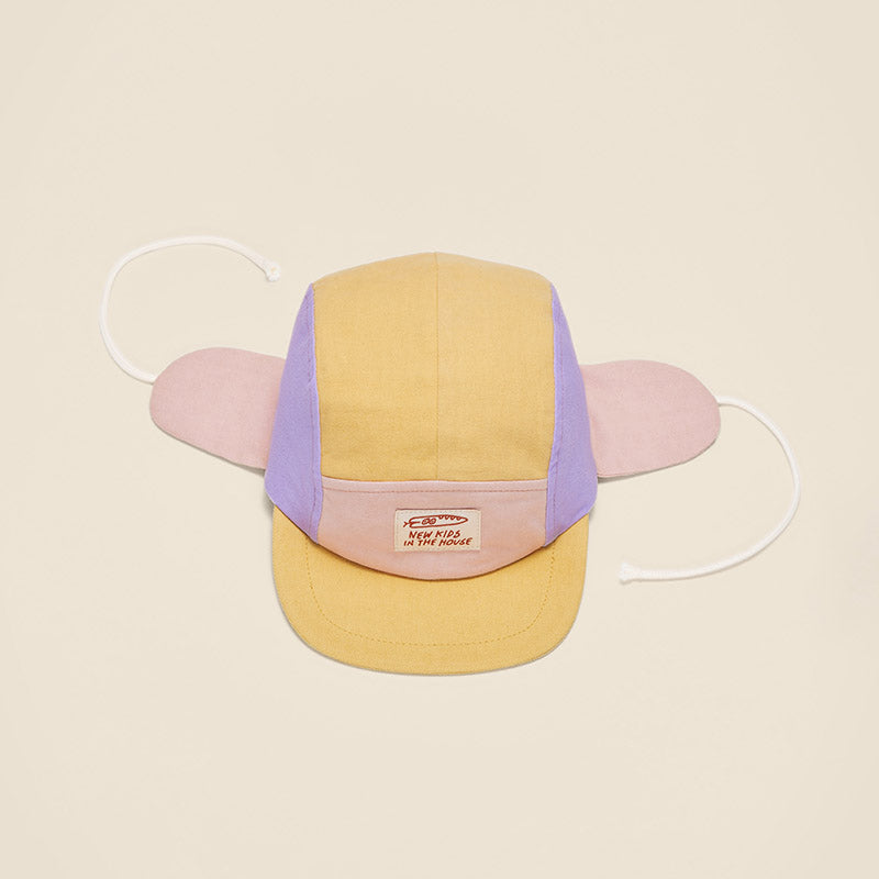5 Panel Cap with Ears ''Wolly Miami Sunrise''